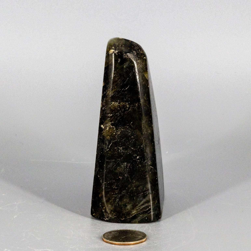 Labradorite Freeform Crystal: Flashy Shimmering Gemstone