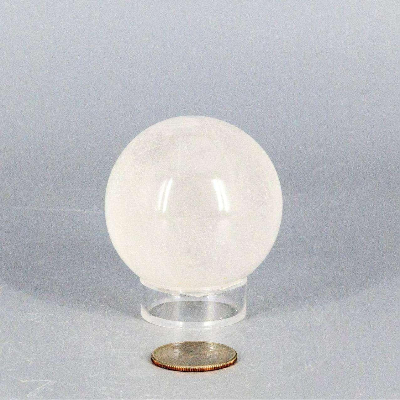 Natural Quartz Sphere Master Healer 53-55mm