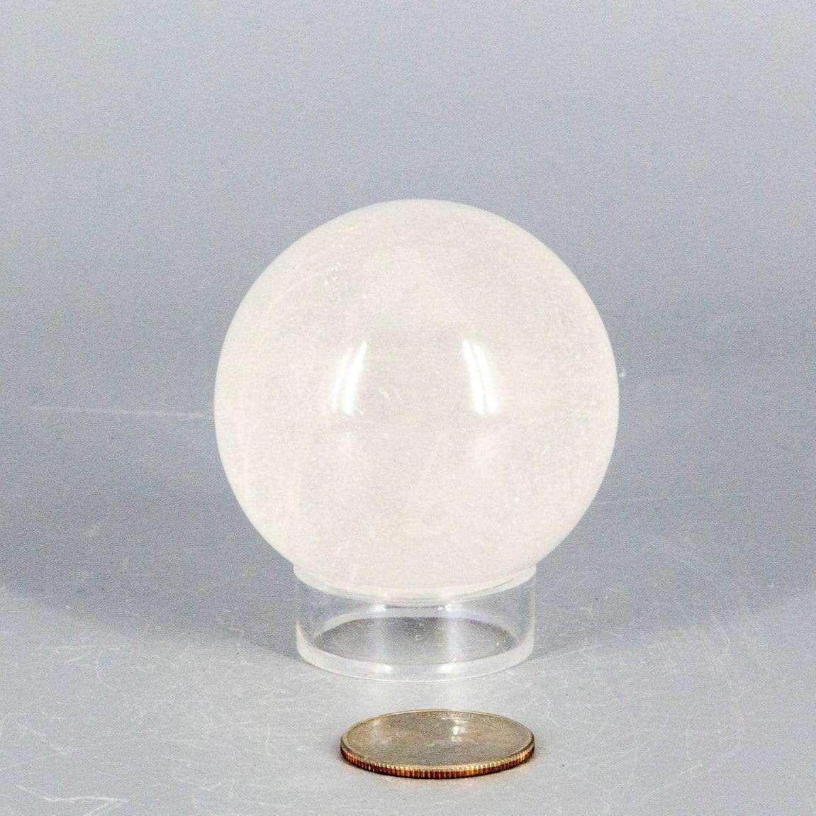 Natural Quartz Sphere Master Healer 53-55mm