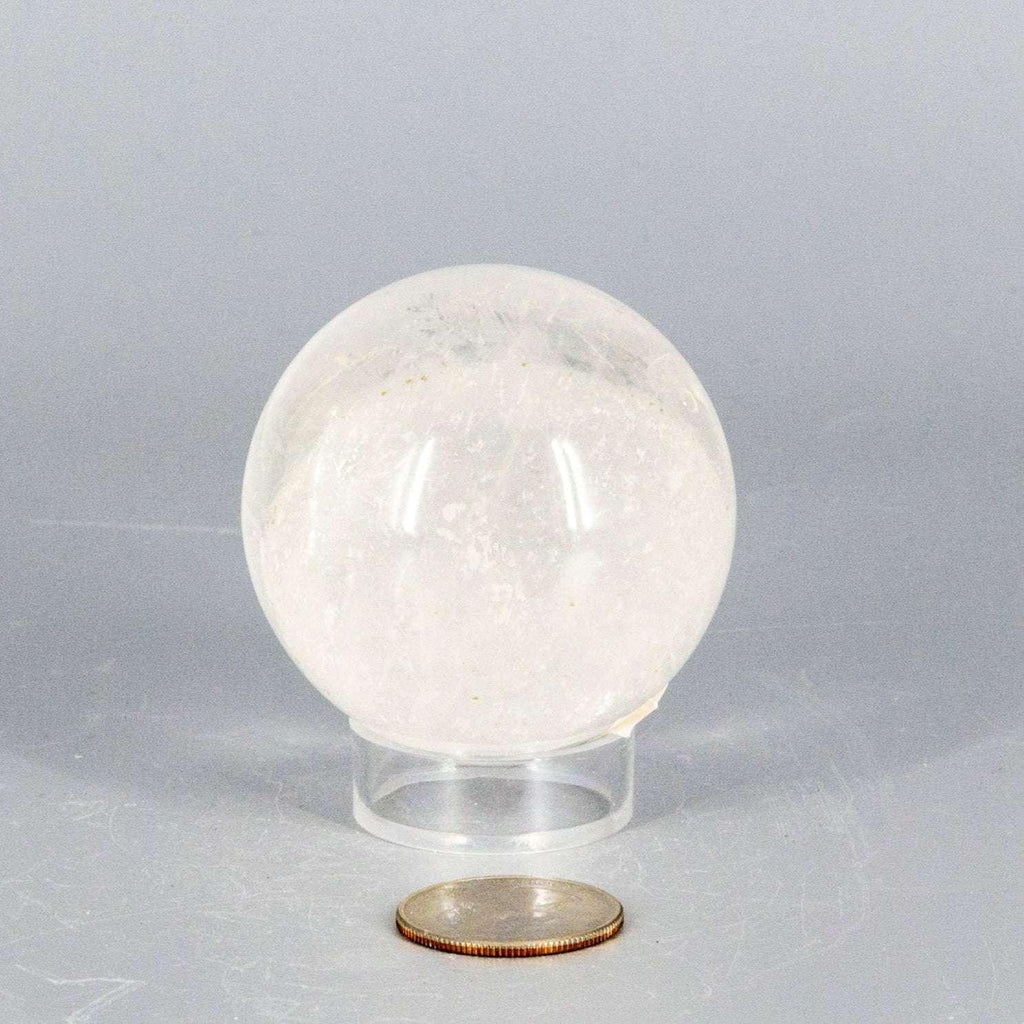 Natural Quartz Sphere Master Healer 53-55mm