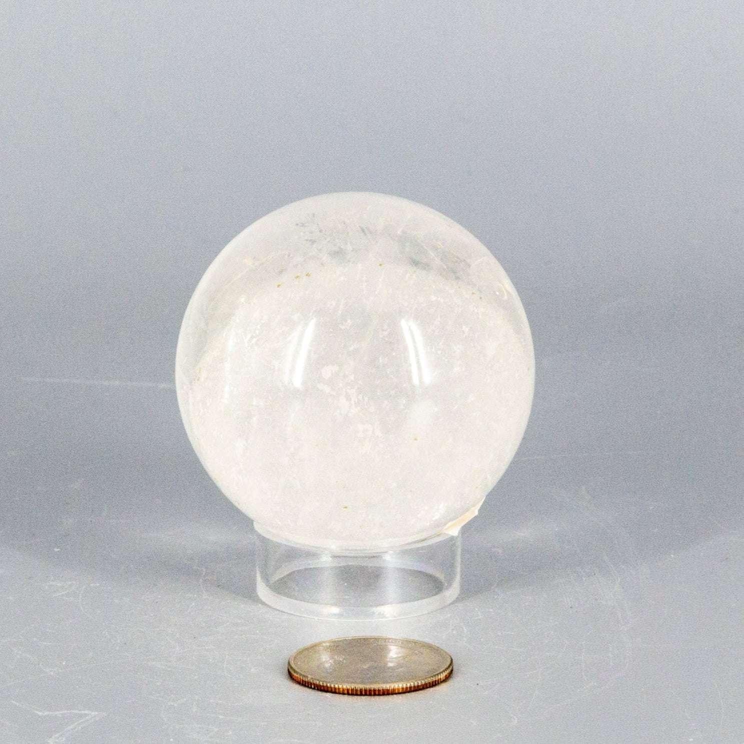Natural Quartz Sphere Master Healer 53-55mm