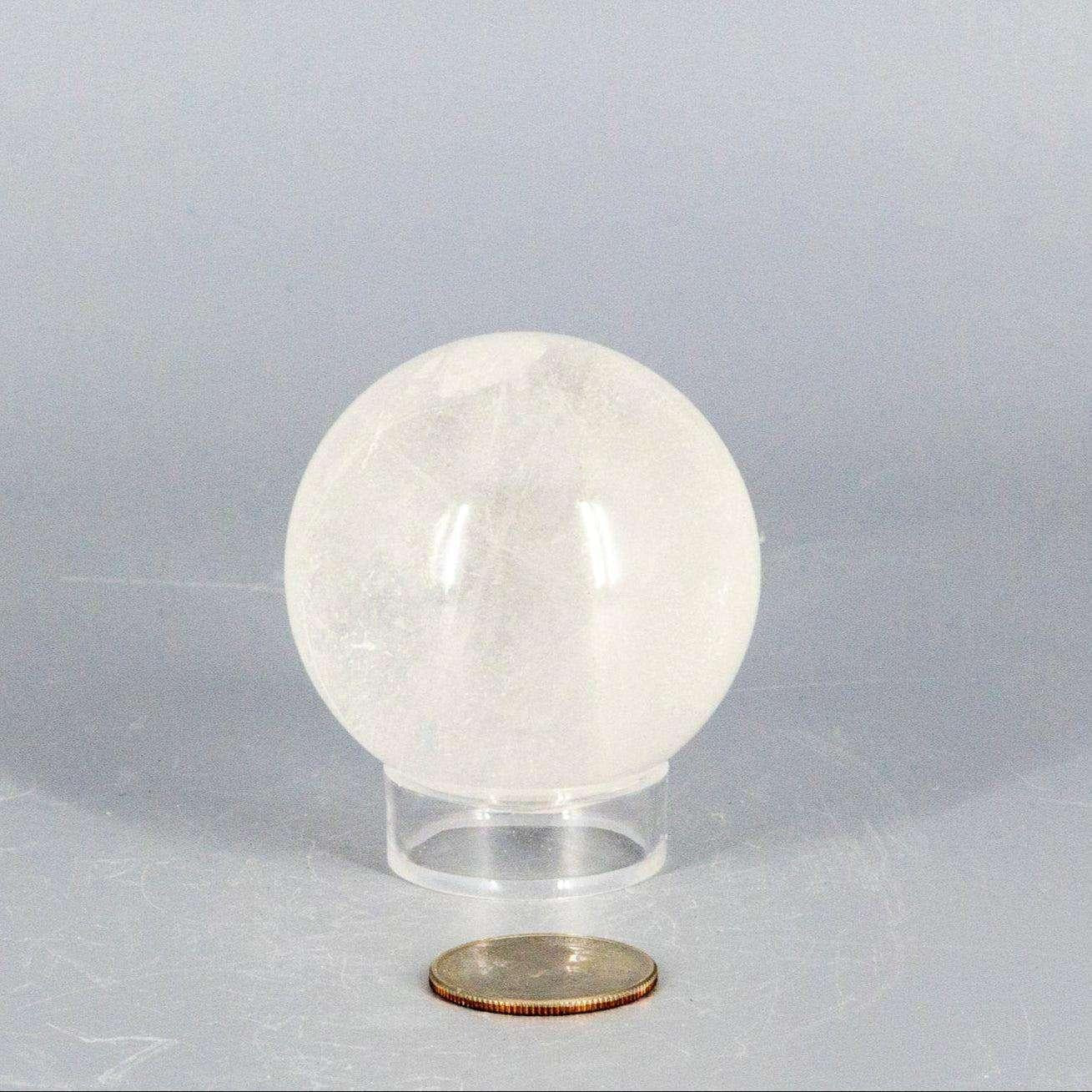 Natural Quartz Sphere Master Healer 53-55mm