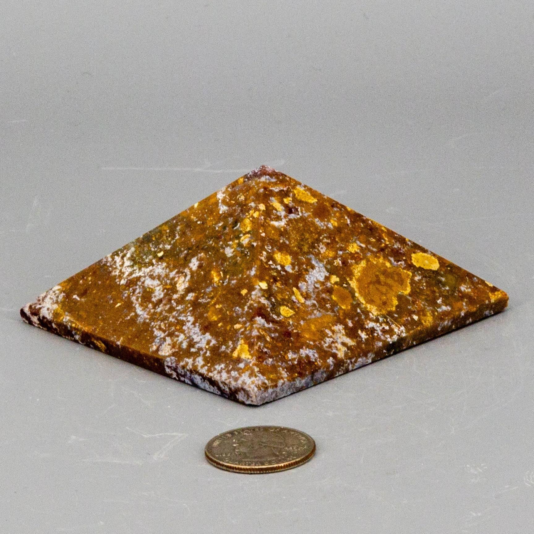 Ocean Jasper Pyramid | 282g 3.25" Crystal Pyramid