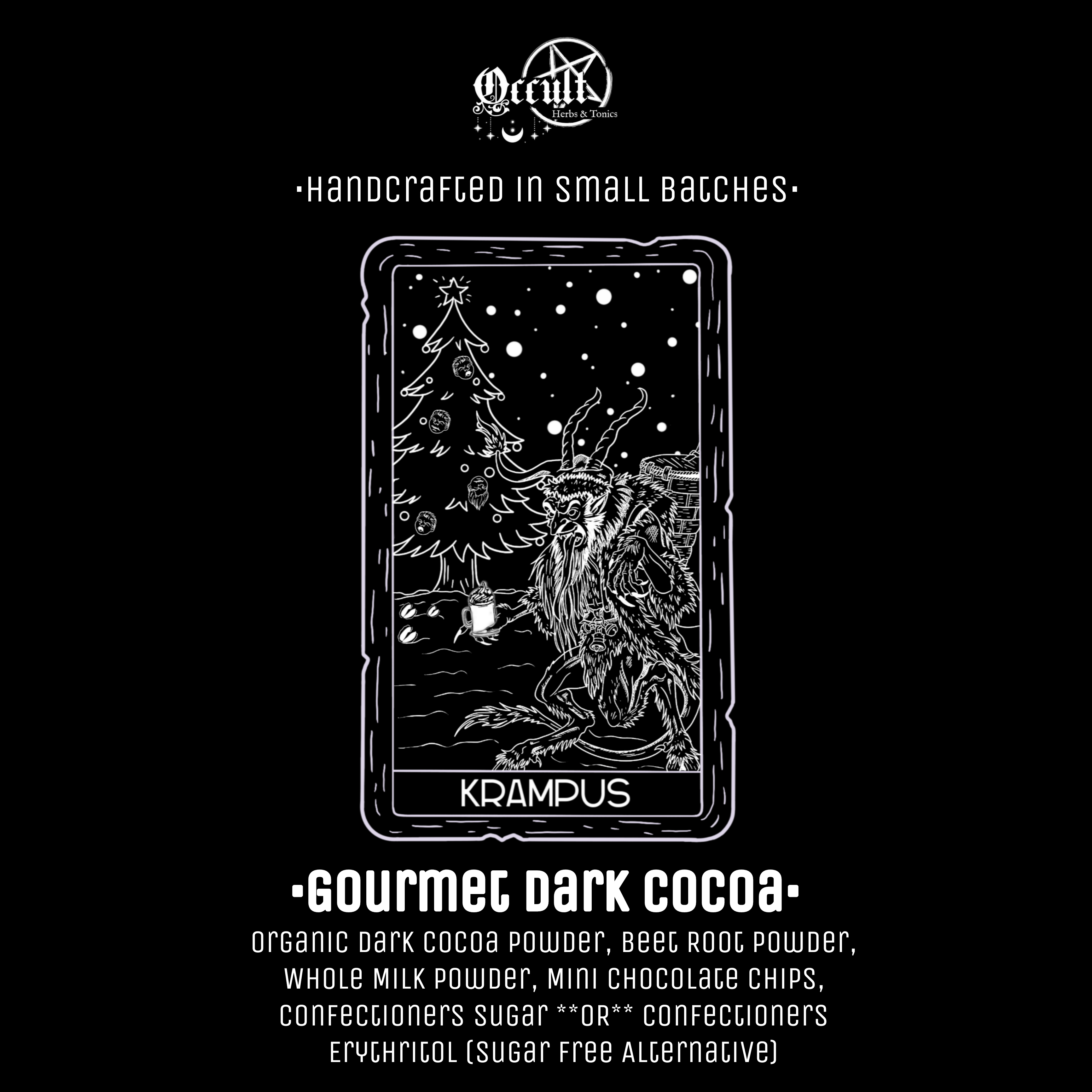 **DAIRY/SUGAR FREE** Krampus Cocoa