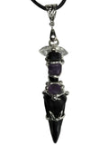 Protection Raven Wand Pendant