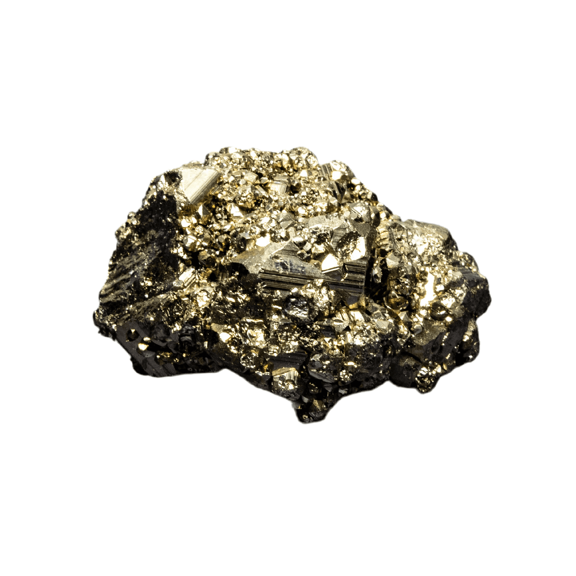 Pyrite Natural Cluster