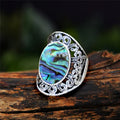 Stone Oval Vintage Design Rings