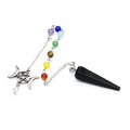 Triple Moon Pentacle Chakra Pendulums
