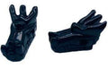 (set of 2) 1 3/4" Dragon's Head Obsidian, Black
