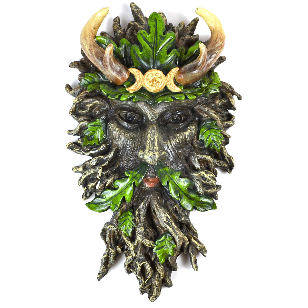 10 1/2" Greenman wall plaque