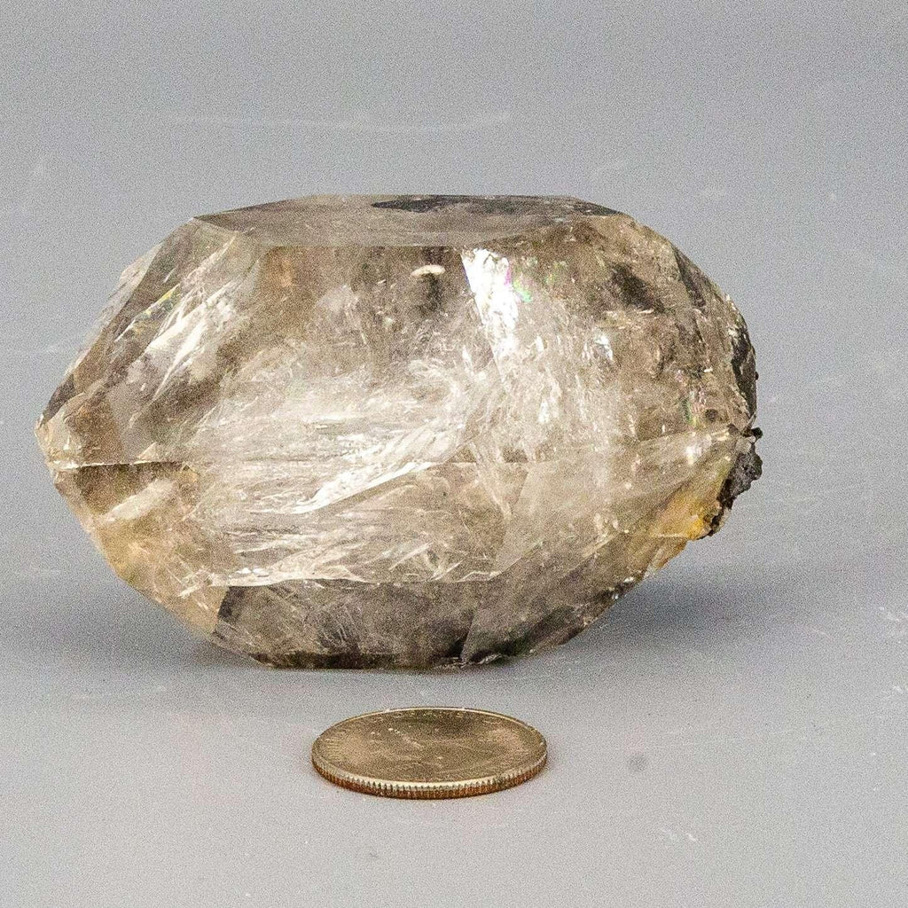Smoky Herkimer Quartz Point | Rare Double-Terminated Crystal