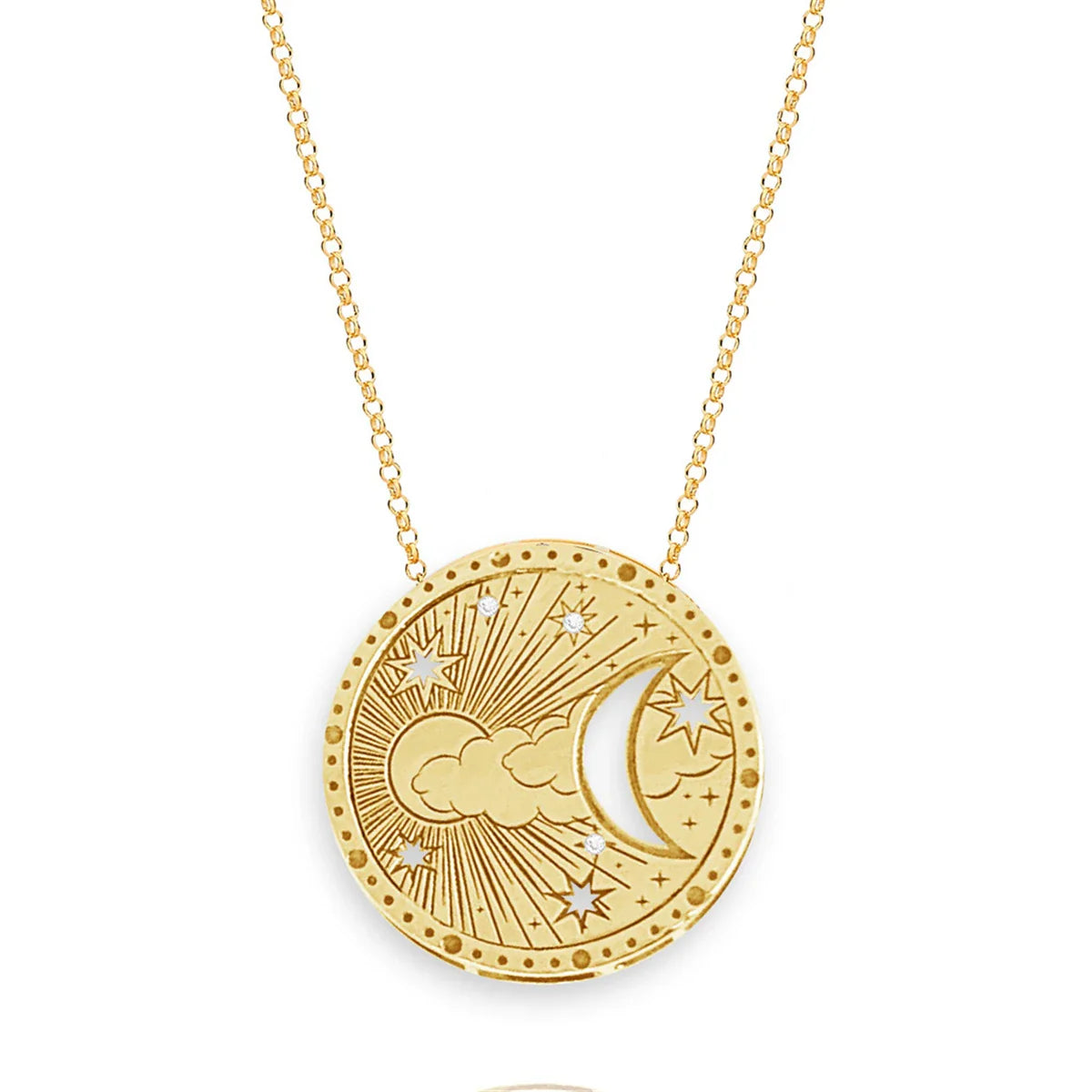 Gold Boho Design Necklaces