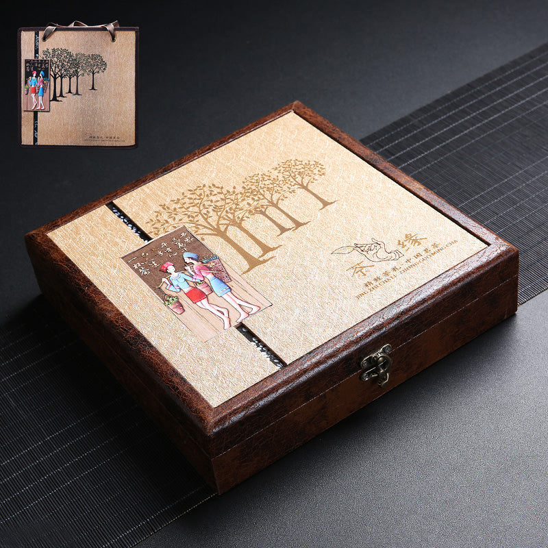 Household White Tea Cake Storage Boxes