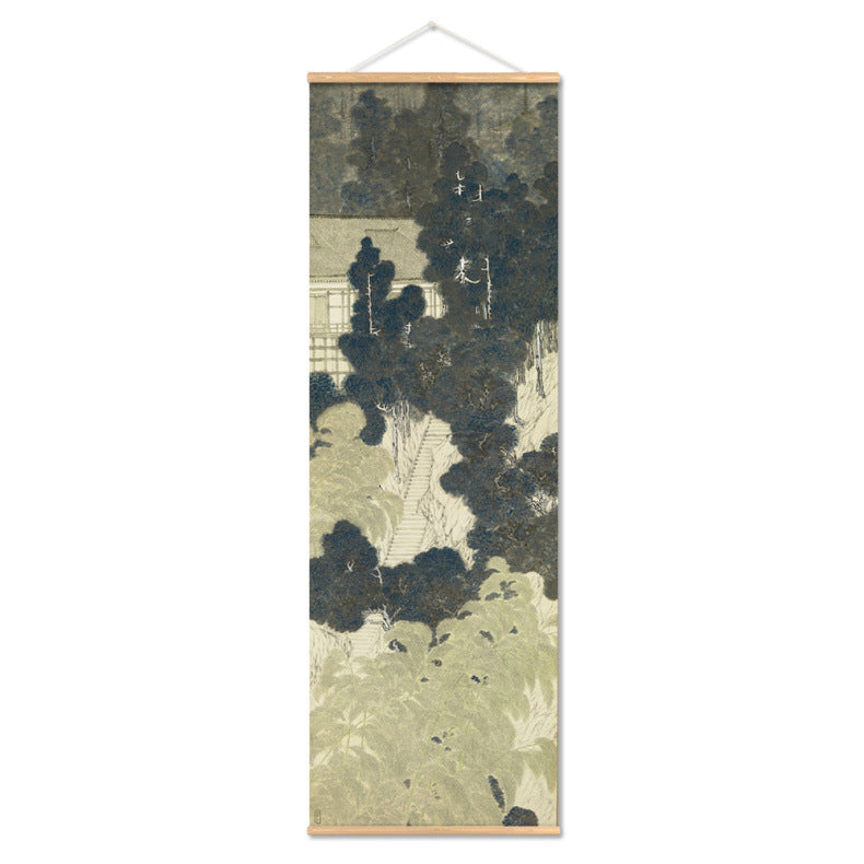 Japanese Shop Mural Scroll – Restaurant-Style Wall Hanging (Multiple Sizes)