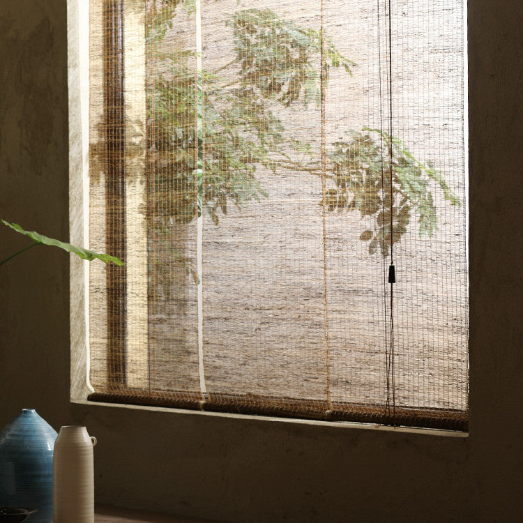 Ramie Japanese Curtain Roller Blind