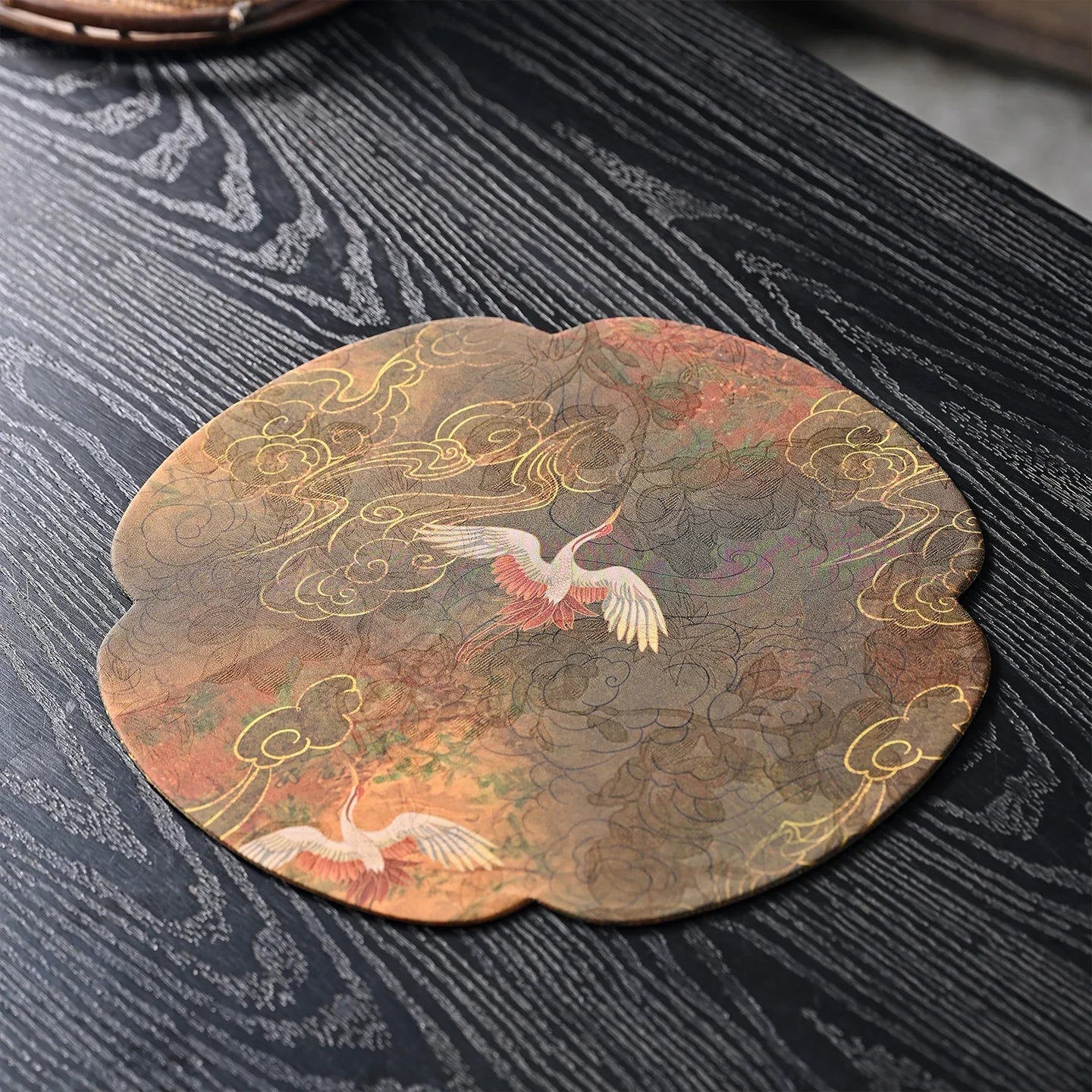 Handmade Chinese Zen Cloud Silk Tea Table Mat – Asian Home Decor