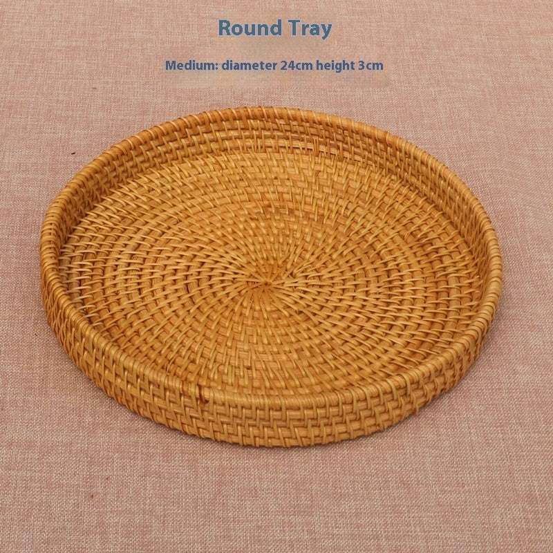 Vietnamese Handwoven Rattan Tray