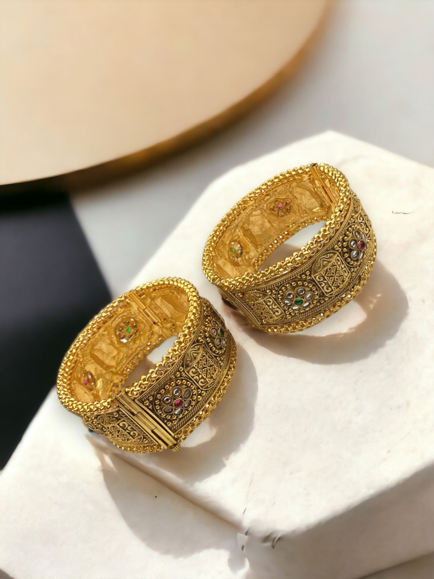 Indian Gold-Plated Bangles for Women