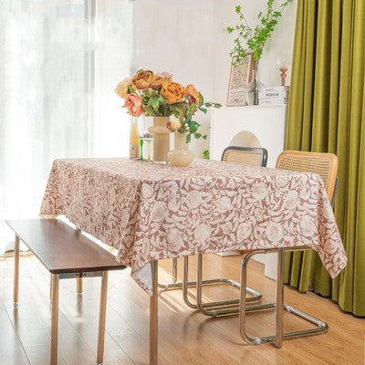 Waterproof Round or Rectangular Tablecloth