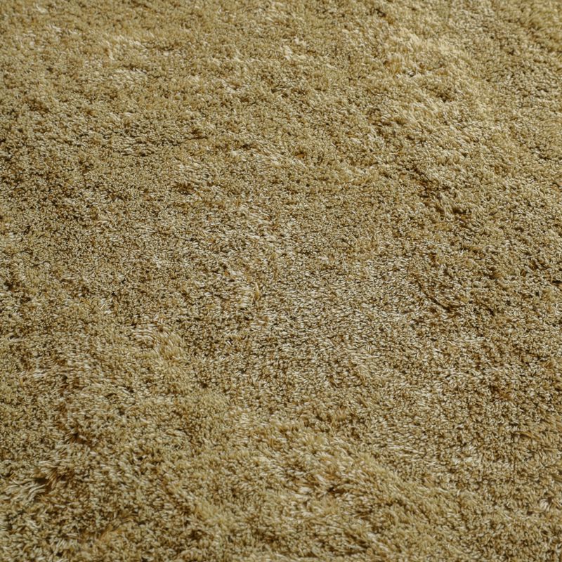Solid Color Japanese Silk Wool Round Carpet Floor Mat