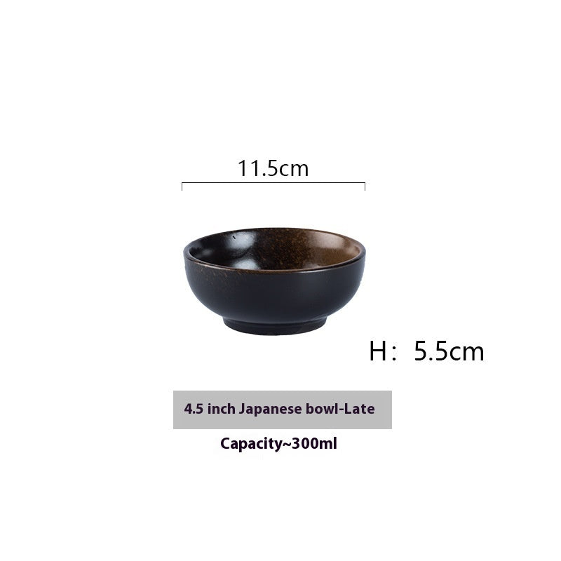 Japanese Style Porcelain Rice Bowls