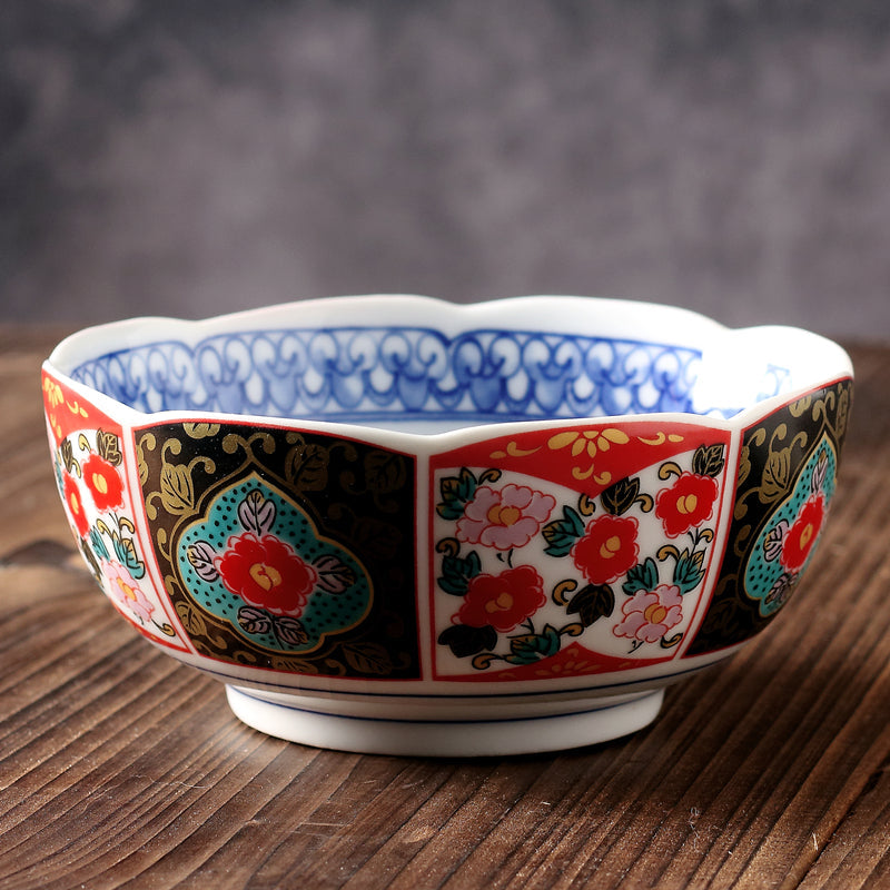 Japanese Traditional Design Ceramic Soup Plates and Bowls