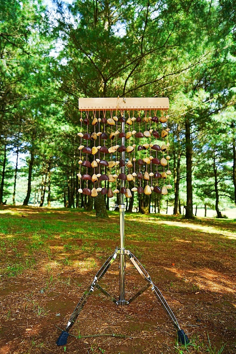 Handmade Rainforest Wind Instrument | Juju, Chacha & Panji Mixed Seed Bar Chime
