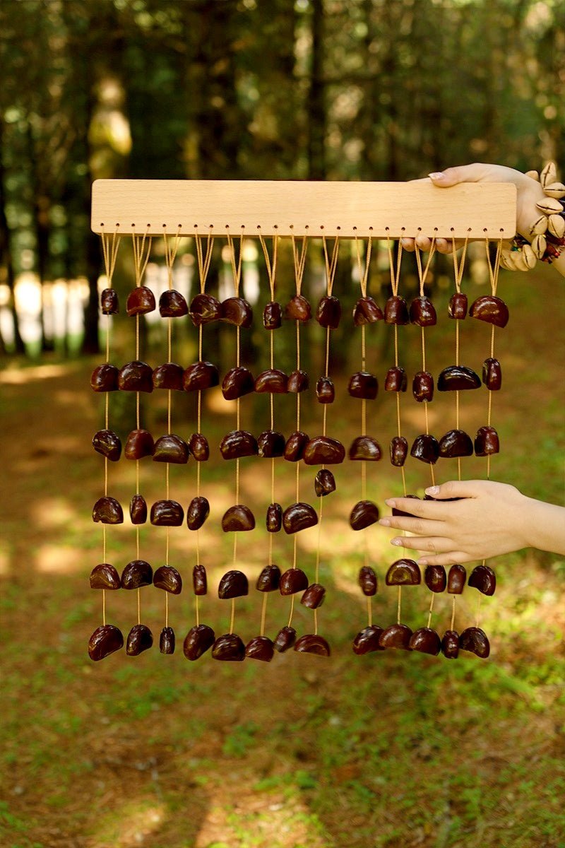 Handmade Juju Seed Shell Bar Chime