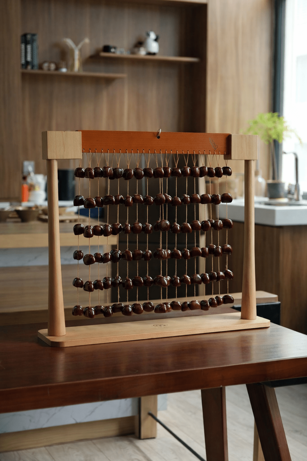 Handmade Juju Seed Shell Bar Chime