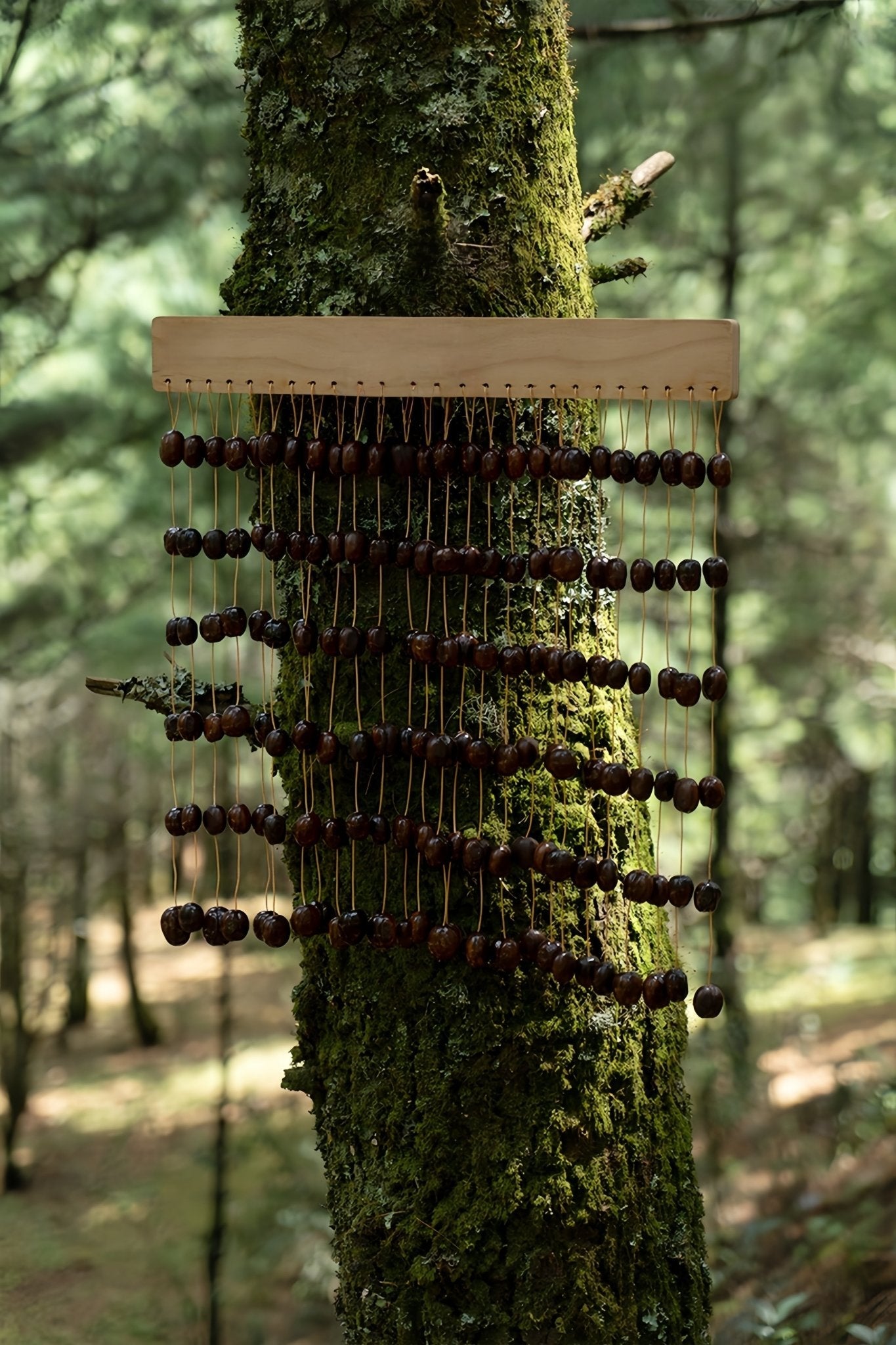 Handmade Pala Seed Shell Bar Chime