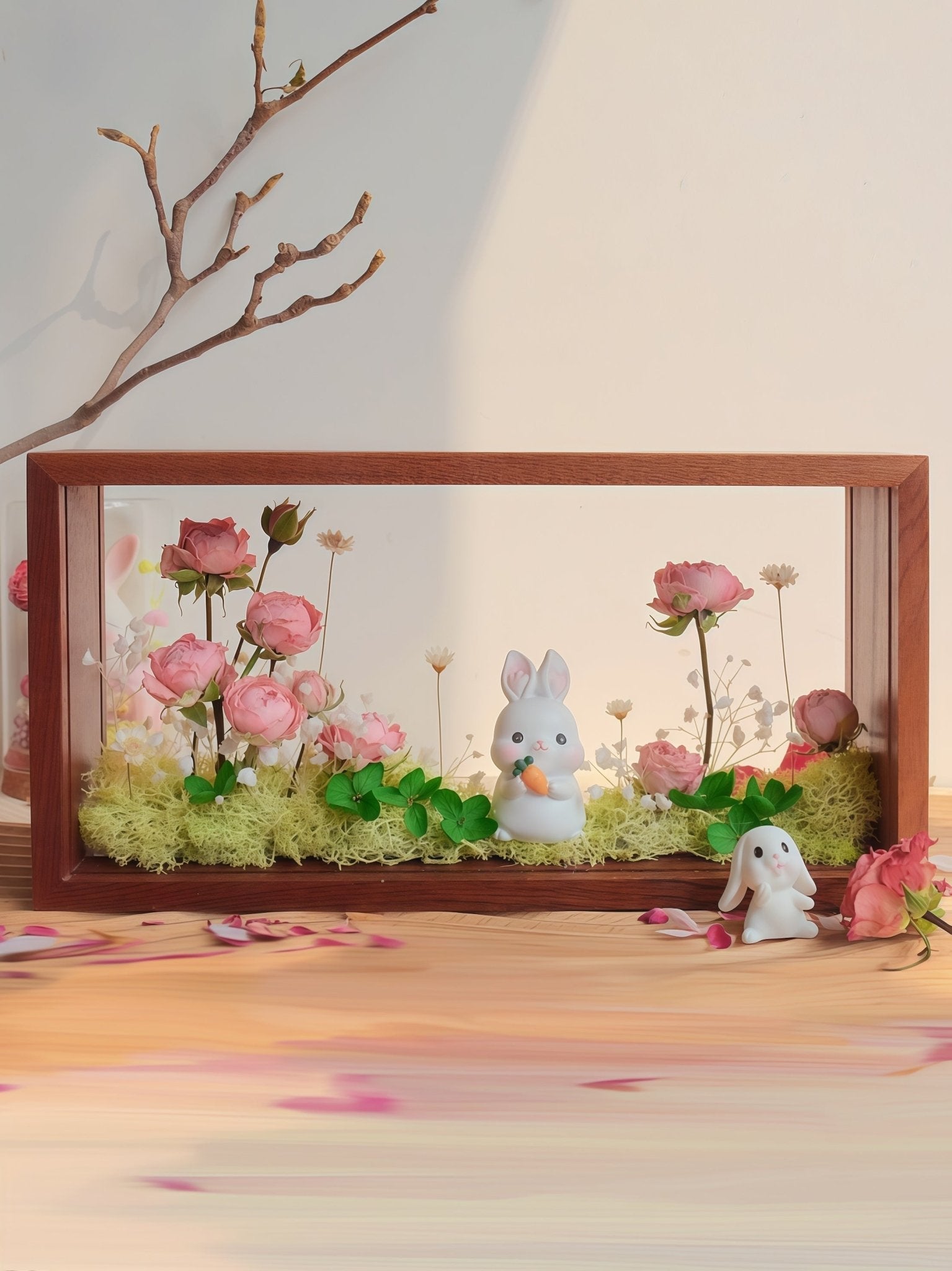 "My Unique Rose" Preserved Flower Shadow Box