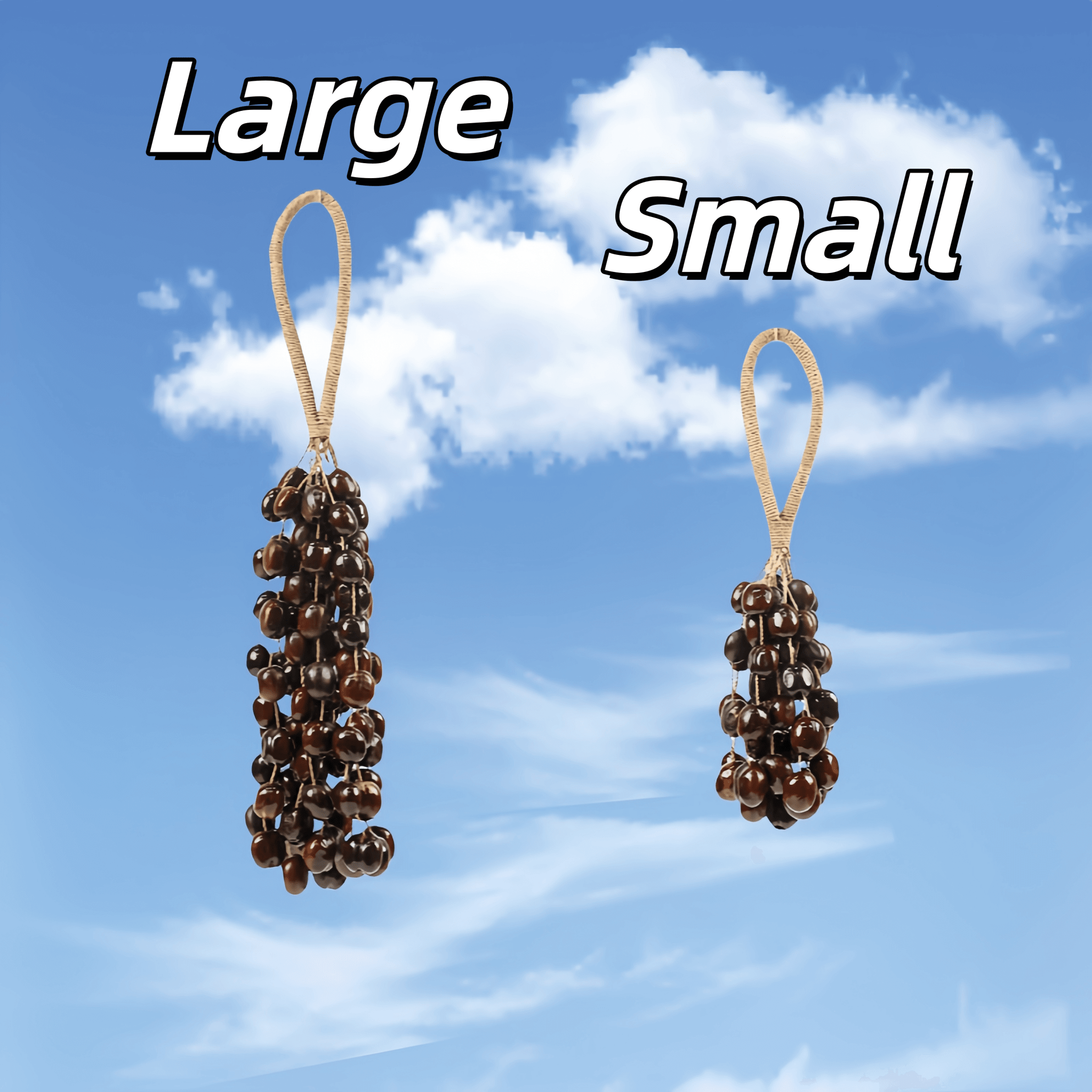 Handmade Pala Seed Seed Shaker | Hand Bell
