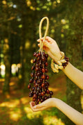 Handmade Pala Seed Seed Shaker | Hand Bell