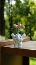 "Sweet Baby Elephant" Resin Seed Balloon Ornament