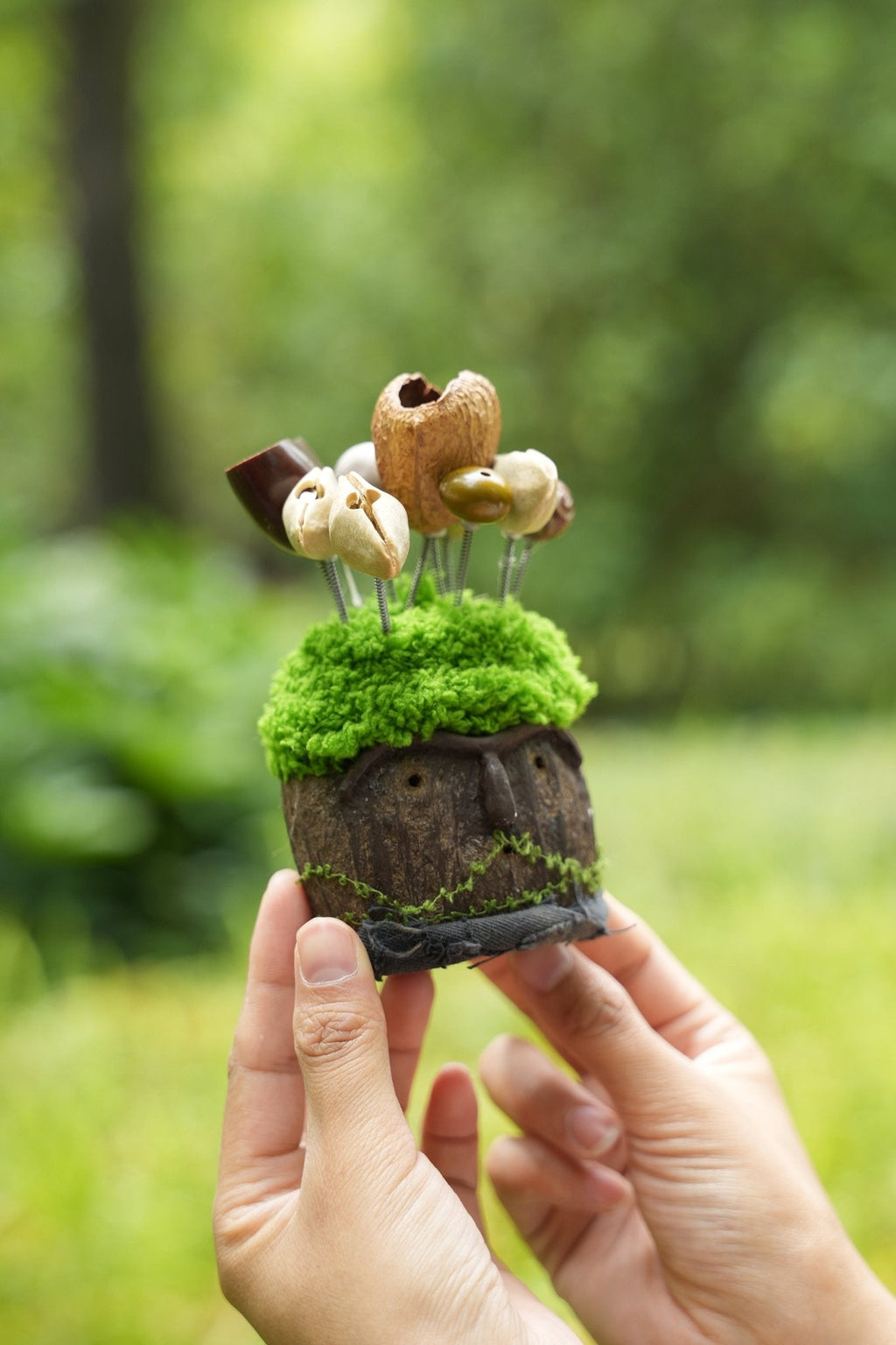"Ancient Stone Keeper"Seed Doll