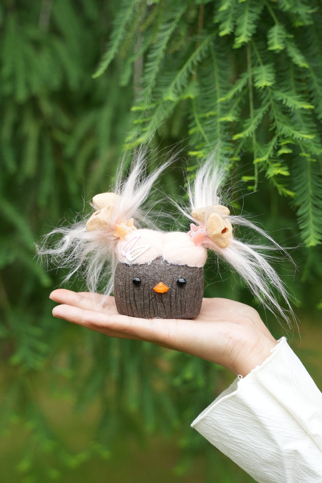 "The Bad Hair Day Monster" Seed Doll