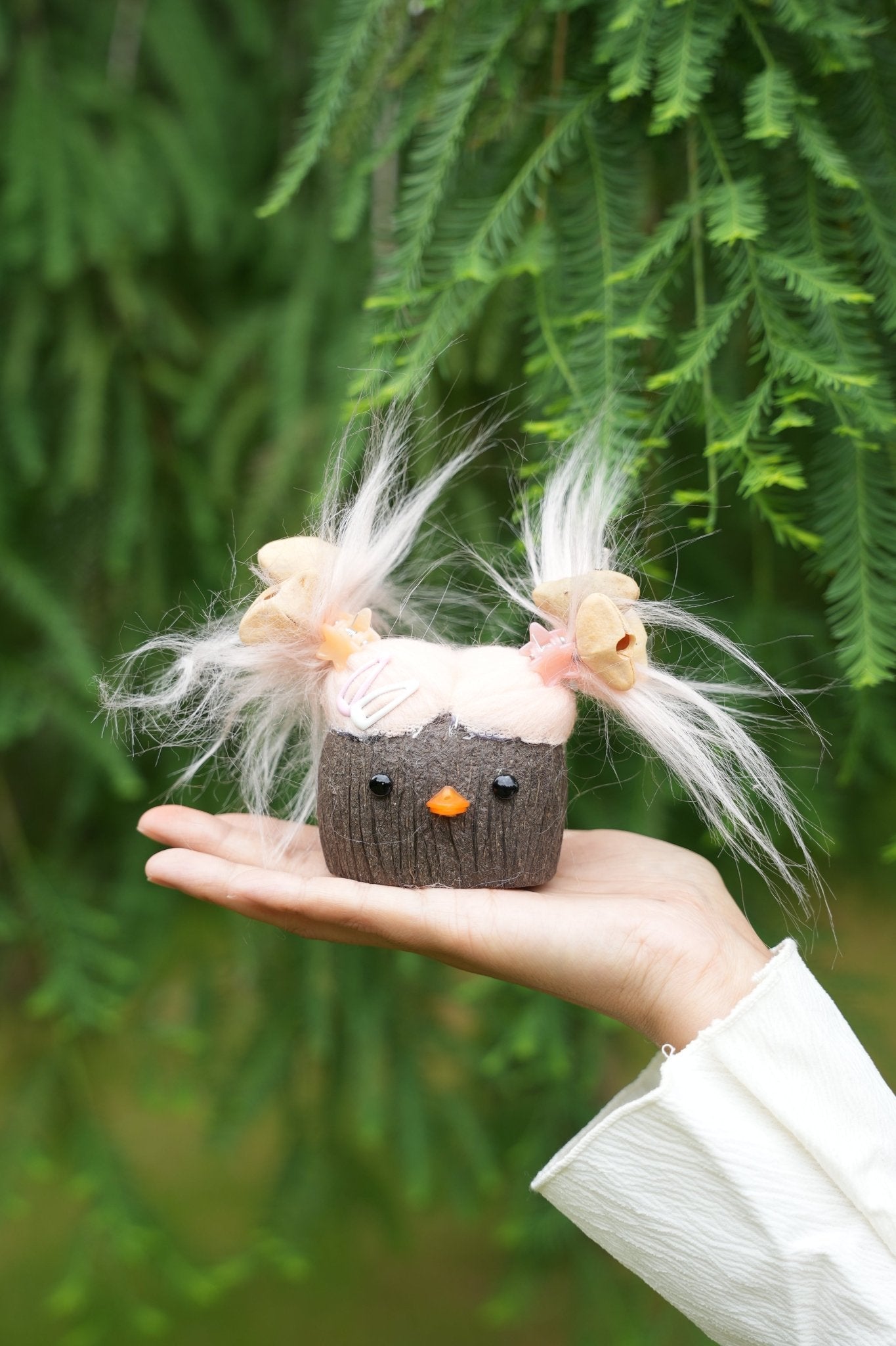"The Bad Hair Day Monster" Seed Doll