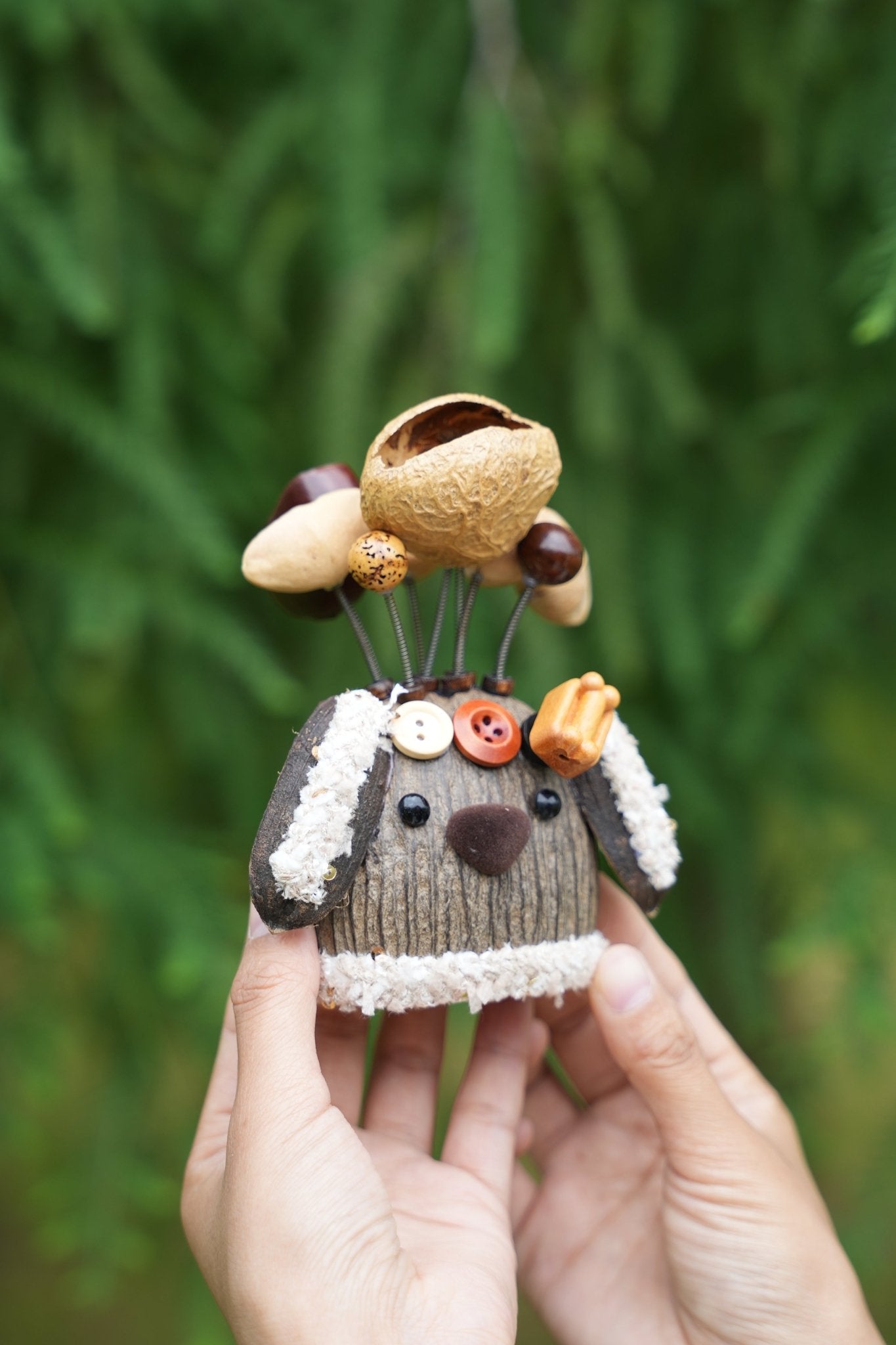 "The Cozy Puppy Guardian" Seed Doll