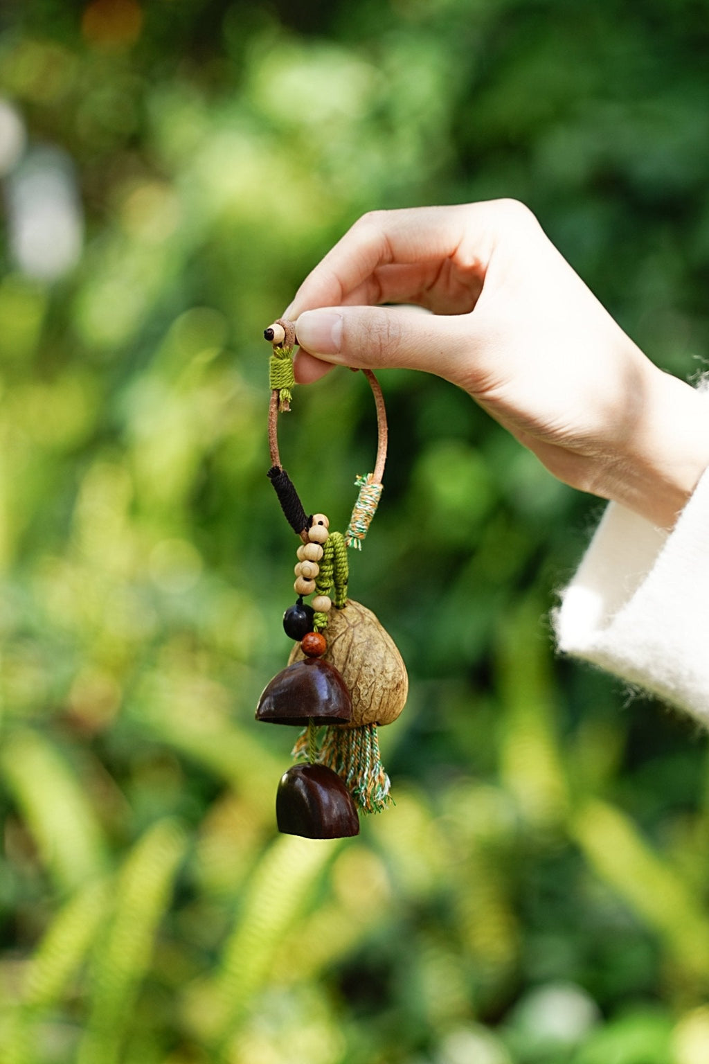 "The Forest Bell" Seed Tassel Charm