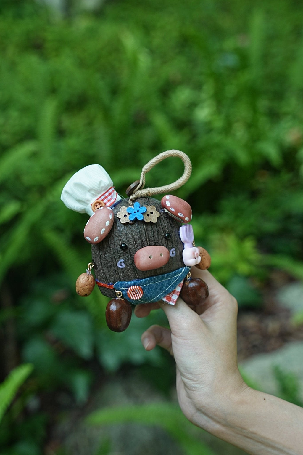 "The Forest Chef" Seed Piggy Doll