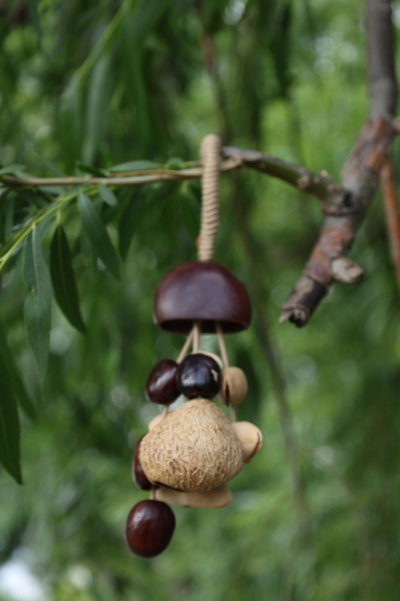 "Forest Dome Chime" Natural Seed Bell