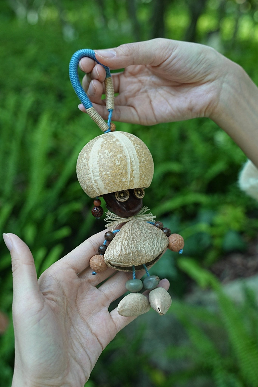 "Mushroom Sprite" Big-Head Seed Doll