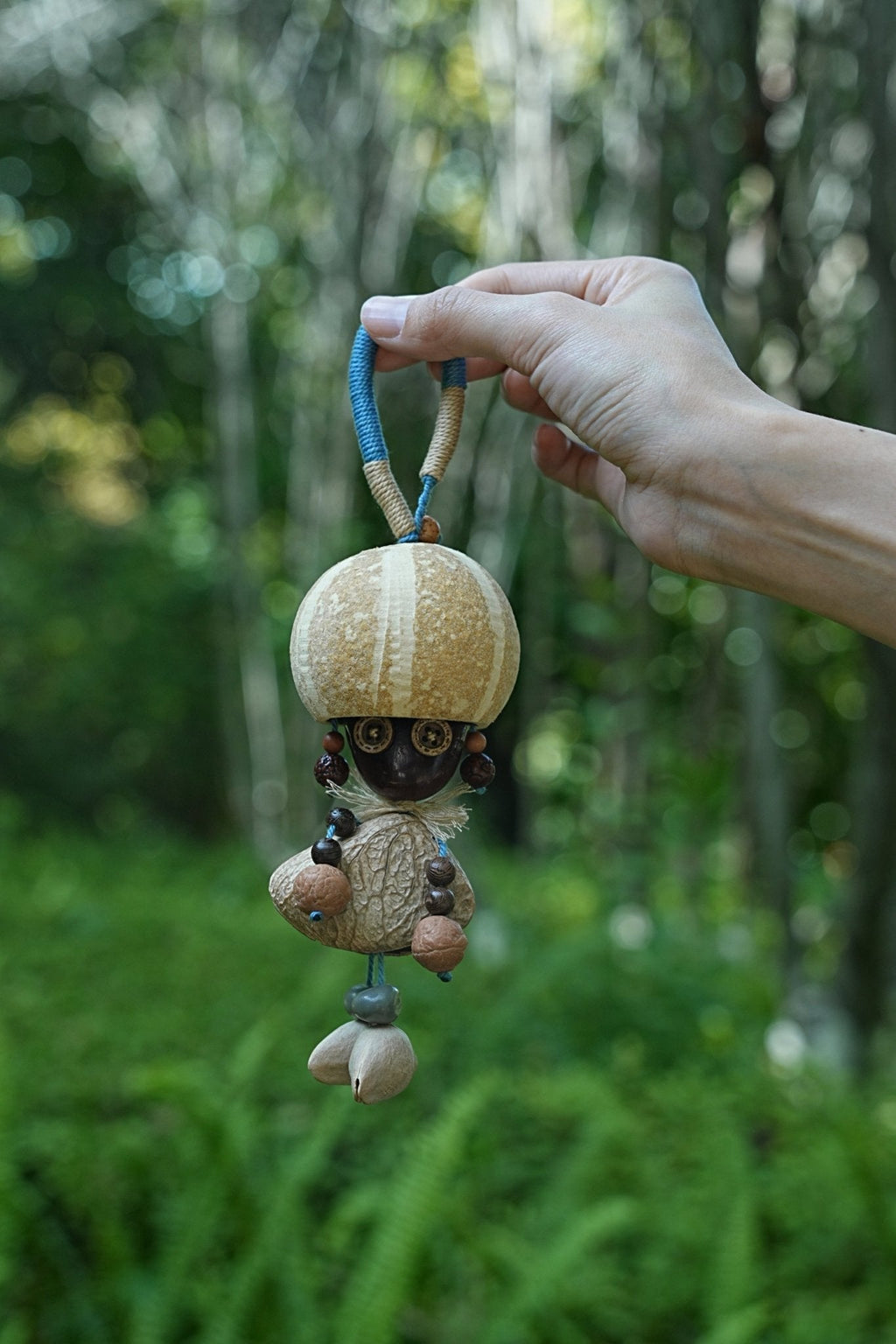 "Mushroom Sprite" Big-Head Seed Doll