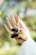 "Pastel Picnic" Olive Seed Charm