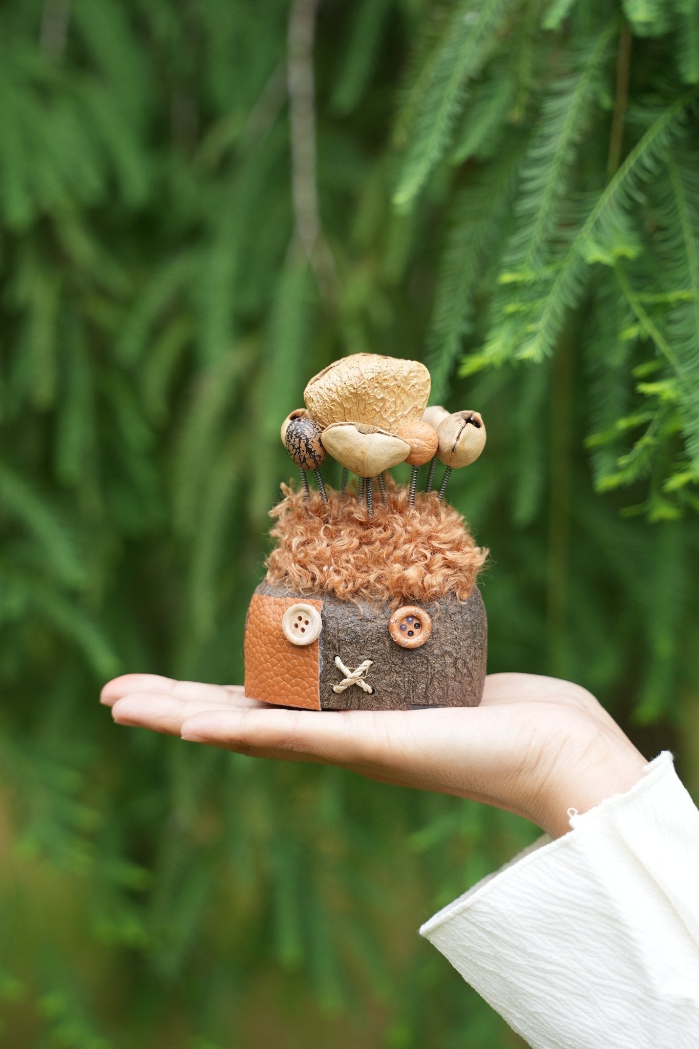 "The Patchwork Scarecrow" Seed Doll