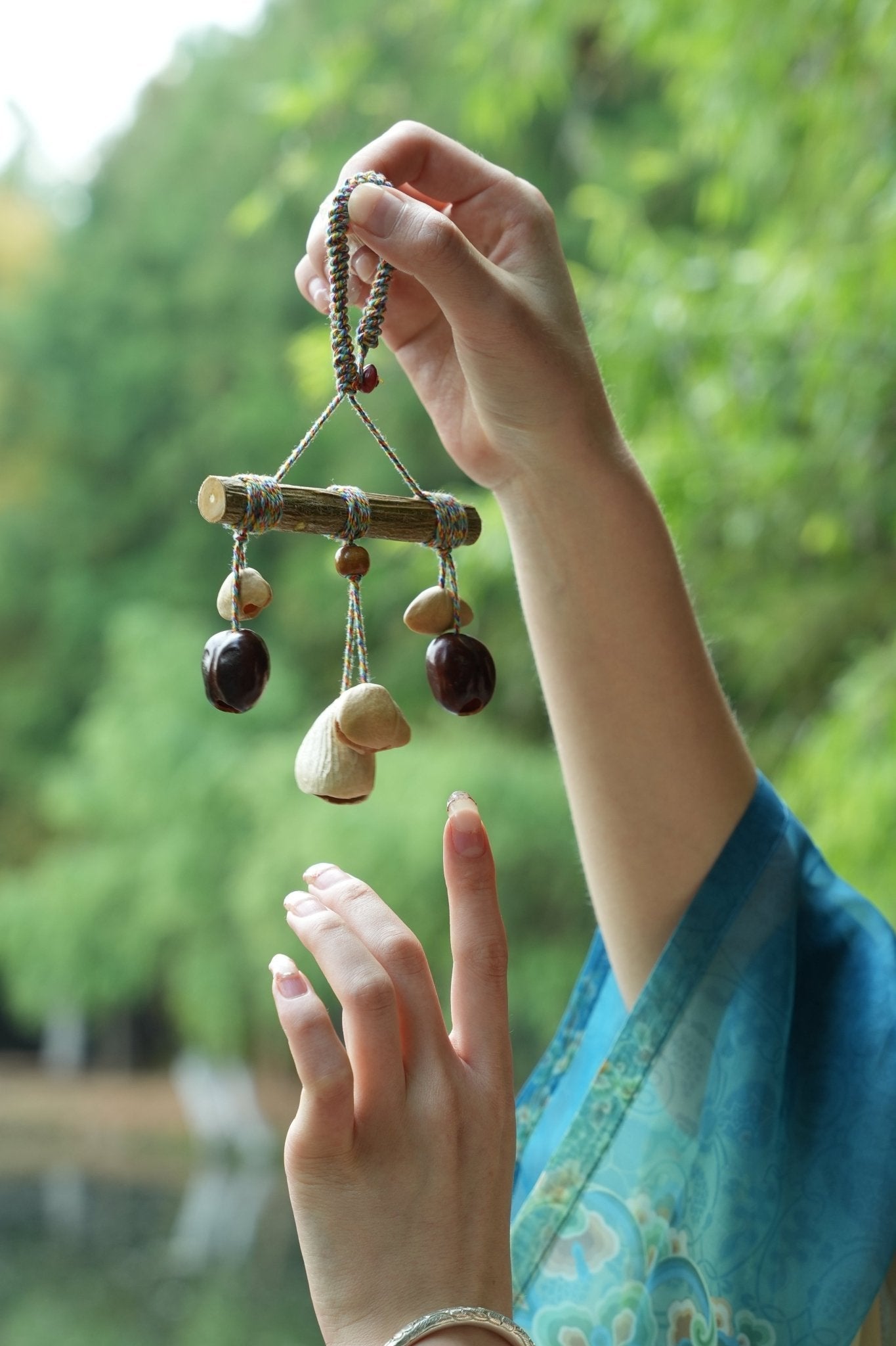 "Rainbow Branch" Wood＆Seed Mobile