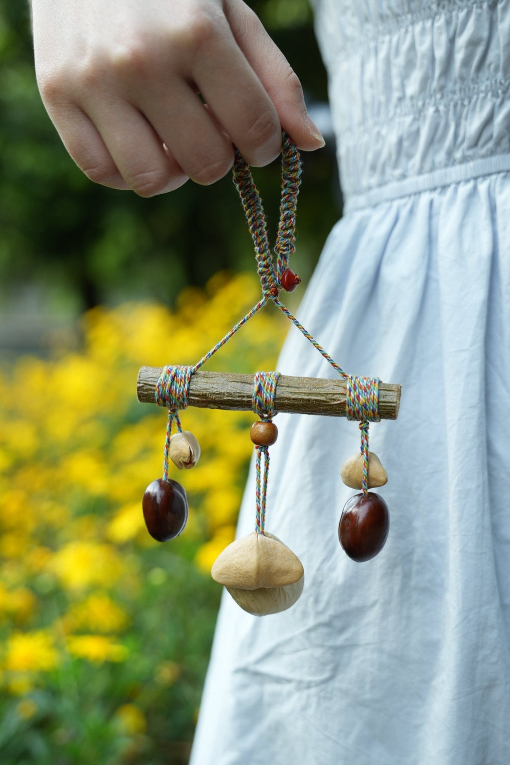 "Rainbow Branch" Wood＆Seed Mobile