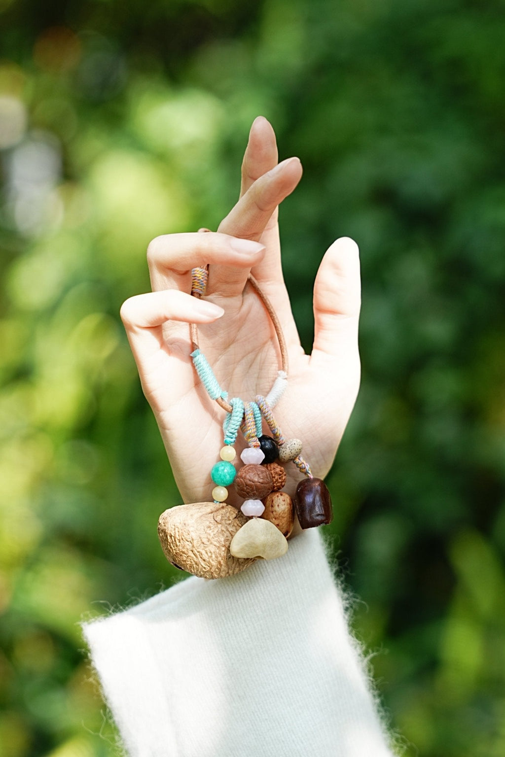 "The Spring Breeze" Wrapped Seed Charm