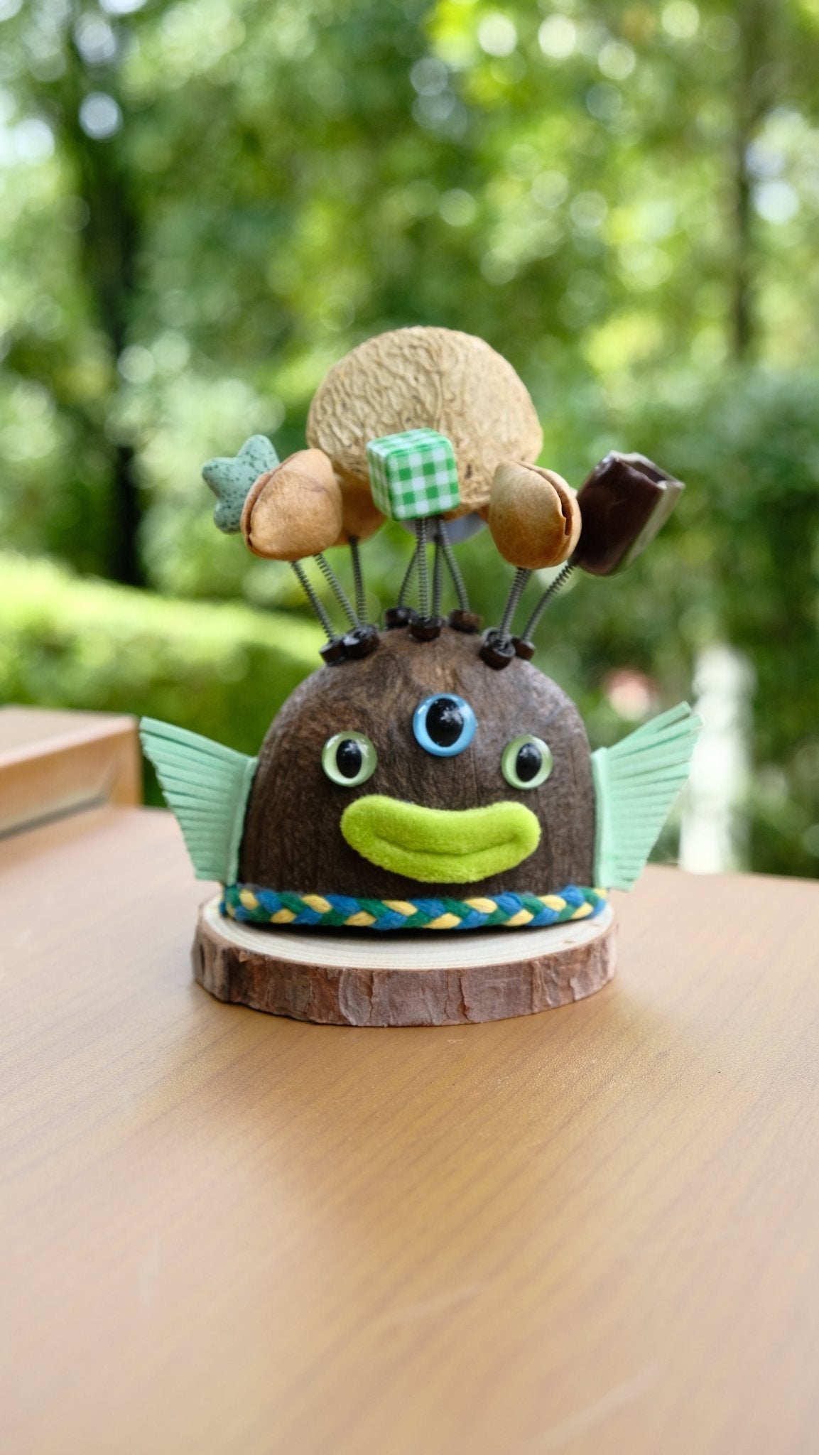 "Three-Eyed Galaxy Fish" Seed Doll