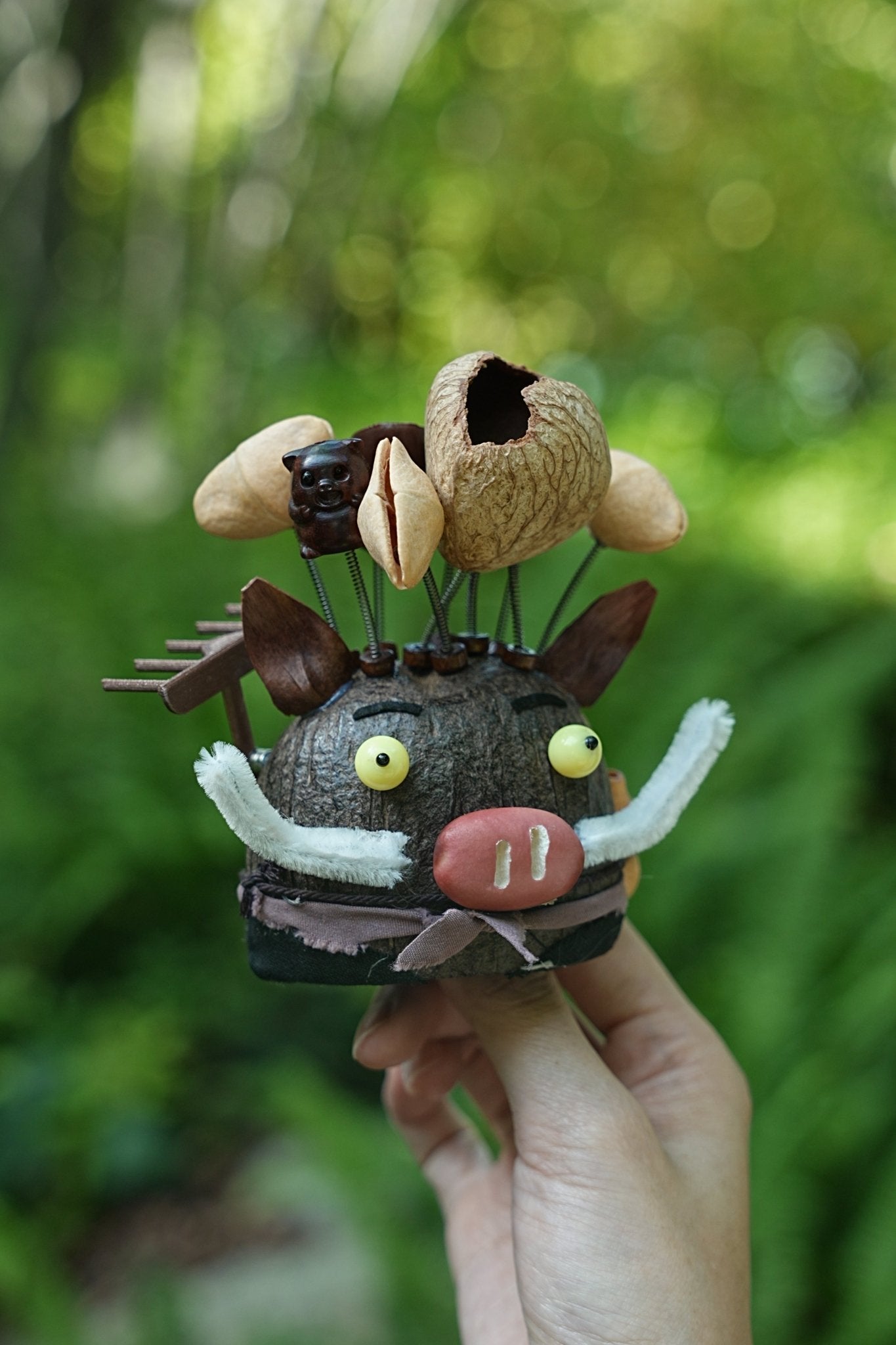 "The Wild Guardian" Seed Boar Doll